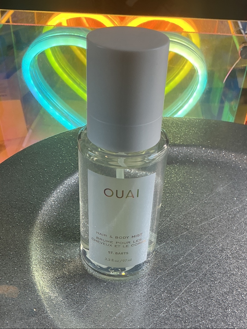 OUAI Hair & Body Mist in White Bottle